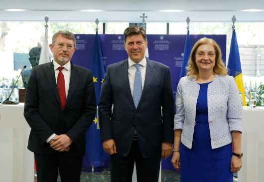 Deputy Minister Vasil Georgiev participated in a Trilateral Meeting Greece-Bulgaria-Romania in Athens